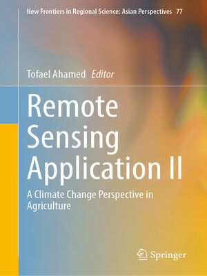 cover image of Remote Sensing Application II